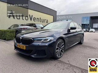BMW 5-serie Touring 530e Business Edition Plus M | M Pakket | Shadow Line | Elektrische trekhaak | Stoel en stuurwielverwarming | Sfeerverlichting | Laser koplampen | Elektrisch verstelbare stoelen met geheugen | Cruise Control | DAB |