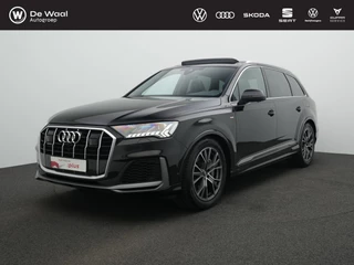 Audi Q7 55 TFSI e 381pk Quattro Pro Line S / S-Line | Panoramadak | Trekhaak | Sportstoelen plus | Luchtvering | Geheugen-/ventilatiestoelen | Matrix LED