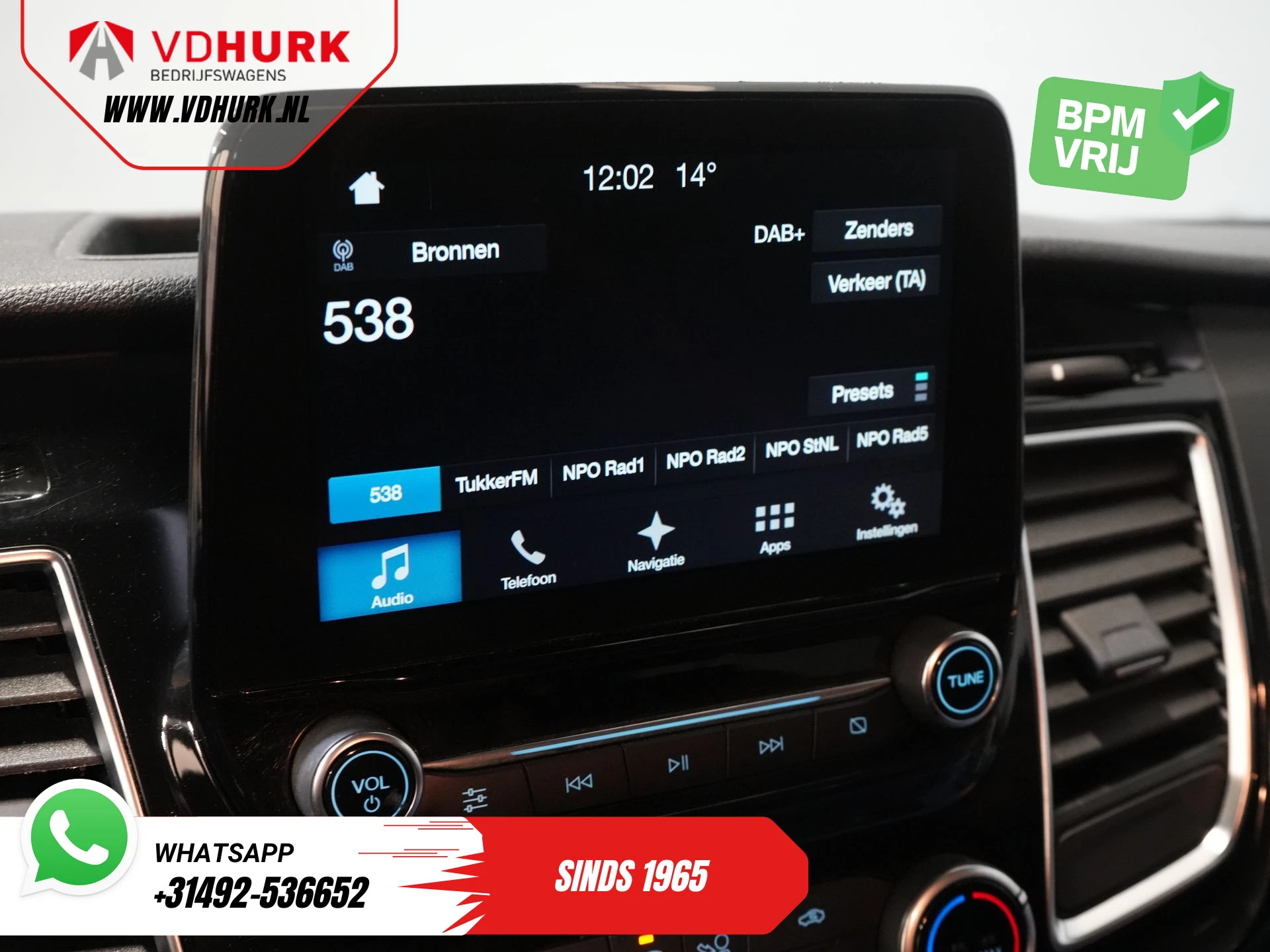 Hoofdafbeelding Ford Transit Custom