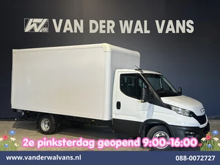 Iveco Daily 35C16H 157pk Bakwagen Laadklep Dubbel Lucht Euro6 Airco | 1010kg laadvermogen Bijrijdersbank