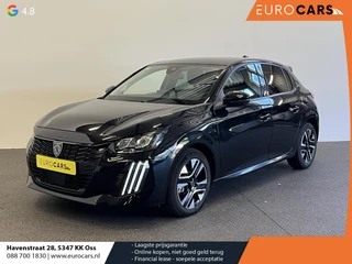 Peugeot 208 Hybrid 100 AUT Allure Navigatie Apple Carplay/ Android Auto Camera Parkeersensoren Adaptive Cruise Control Stoelverwarming Ledverlichting Climate control