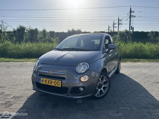 Fiat 500S 0.9 TwinAir Cabrio | PDC | Airco | Leder | NAP