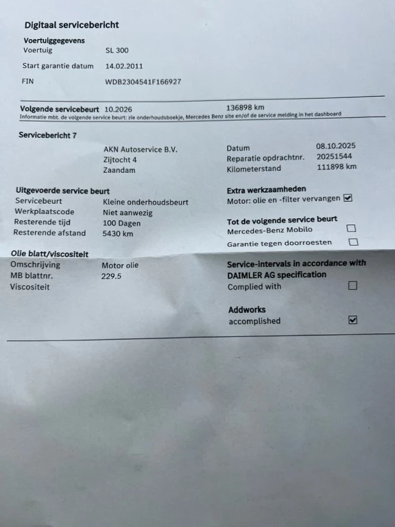 Hoofdafbeelding Mercedes-Benz SL