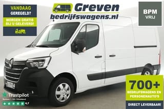 Renault Master T35 2.3 dCi L2H2 BPM Vrij | Airco Cruise Camera Navi 3 Persoons LED PDC 2x Schuifdeur Trekhaak