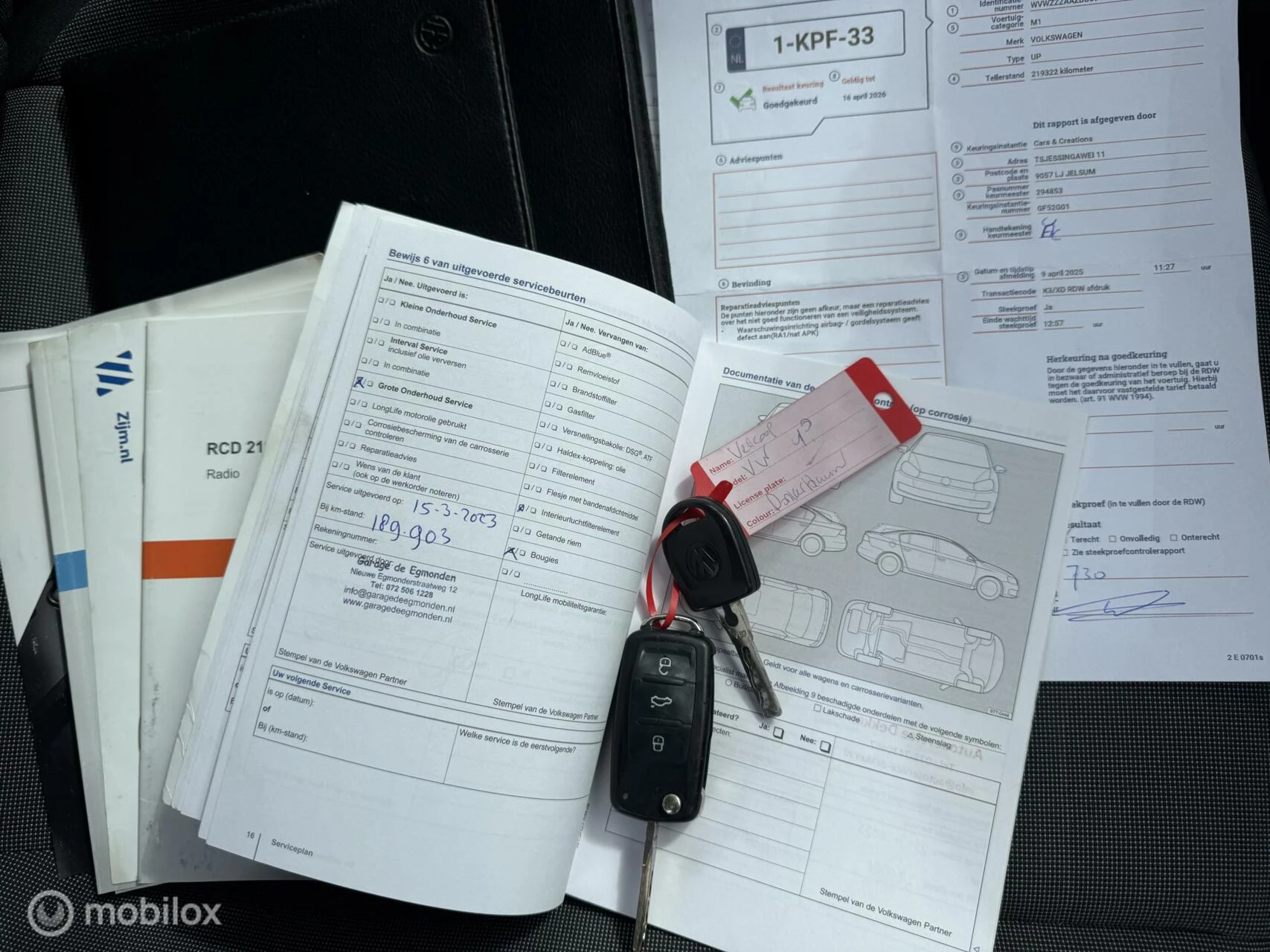 Hoofdafbeelding Volkswagen up!