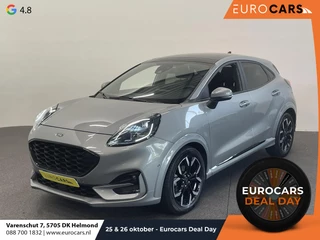 Ford Puma 1.0 EcoBoost Hybrid ST-Line X Panoramadak Navigatie Apple Carplay/ Android Auto Adaptive Cruise Control Dodehoek assistent Stoel- en stuurverwarming B&O Soundsystem Climate Control Getinte ramen