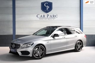 Mercedes-Benz C-klasse Estate 450 / 43 AMG 4MATIC LED/SFEER/PANORAMADAK/LEER+S.VERWARMING/360/18"LMV/ACC/ECC/12 MND GARANTIE!