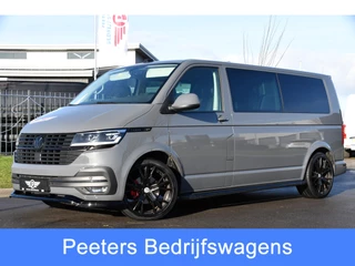 Volkswagen Transporter 2.0 TDI L2H1 30 DC Bulli Virtual, Adaptieve Cruise, Carplay, 150PK, Automaat, Sensoren, Trekhaak, Leder, LED, UNIEK!