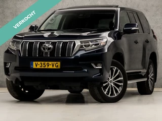 Toyota Land Cruiser 2.8 D-4D-F Executive Full Options Automaat (SCHUIFDAK, 1e EIGENAAR, DEALER ONDERHOUDEN, STANDKACHEL, NAVIGATIE, LUCHTVERING, MEMORY SEATS, STOELVERWARMING/KOELING, 360 CAMERA, KEYLESS, ADAPTIVE CRUISE, TREEPLANKEN, NIEUWSTAAT