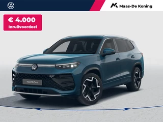 Volkswagen Tayron R-Line-Edition 1.5 eHybrid 272 pk 6 versn. DSG · Assistance Pakket ‘IQ.DRIVE’ · Design Pakket 'Black Style' · Koplampverlichting HD-matrix · Trekhaak inklapbaar & trailer assist ·