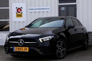 Mercedes-Benz A-Klasse 250e 263PK AMG Plug in Hybride 8-G Aut.*Incl. BTW*Perfect Onderh.*Widescreen/Night Pakket/Sfeerver./Apple Carplay-Android/DAB/Half Leder/Stoelverw./Navi/LED/Camera/Rijstrook/Parkeersens.V+A/18 inch LM*