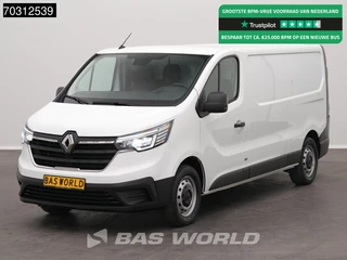 Renault Trafic 130pk L2H1 LED Airco Cruise Parkeersensoren Euro6 L2 Airco Cruise control