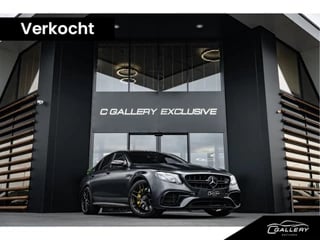 Mercedes-Benz E-Klasse AMG E63 S Edition 1 l Magno l Kuipstoelen l Panorama