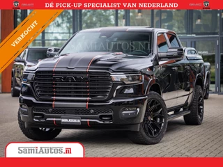 Dodge Ram Pick-Up 2025 LARAMIE SPORT HURRICANE 420PK 636 Nm | PRIJS MET LPG EN COVER EN GARANTIE | DUBBELE CABINE | PICK UP | 5 PERSOONS | DC | GRIJSKENTEKEN | VOORAAD 2189 - 9768