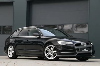 Audi A6 Avant 1.8 TFSI 190PK 2x S-LINE Leder Sportzetels Trekhaak PrivacyGlass Chroom Navi Xenon Pdc Led 141000KM BJ2015