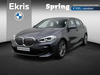 BMW 1 Serie 5-deurs 118i Model M Sport | M Sport steering | Automaat | Elektrisch Verwarmde Voorstoelen | Park Distance Control voor+achter (PDC) | LED-koplampen | DAB | 17'' | Easter
