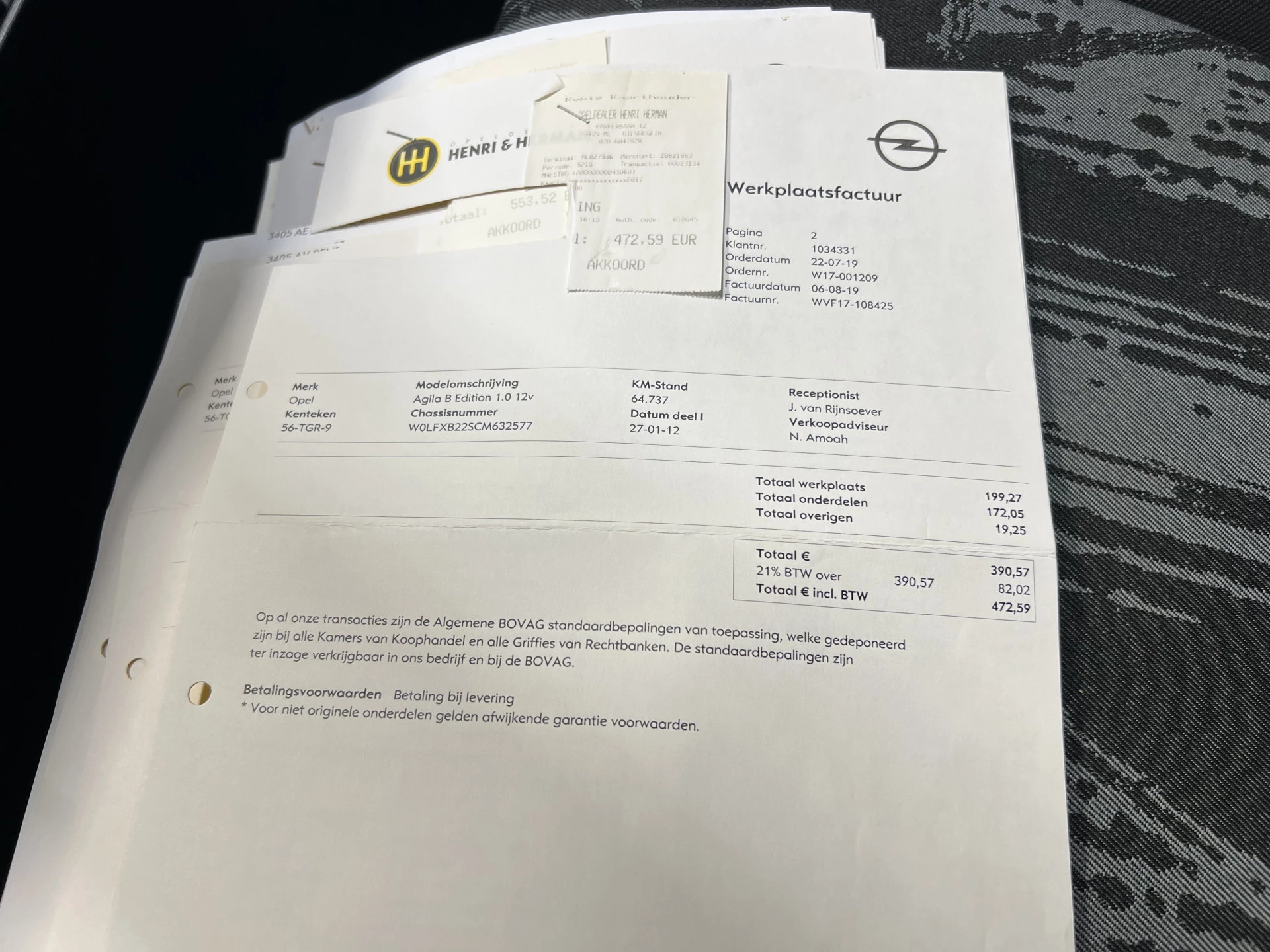 Hoofdafbeelding Opel Agila