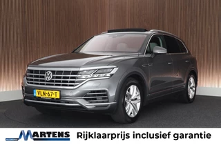 Volkswagen Touareg 3.0 TDI 230pk R-Line Grijs Kenteken Trekhaak Camera Luchtvering Matrix Led Keyless Leder Memory Virtual Cockpit Navigatie