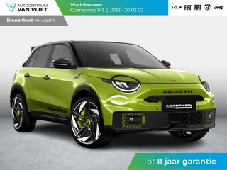 Hoofdafbeelding Abarth 600e Abarth 600e Competizione 54 kWh | Clima | Adapt. Cruise | Alcantara | Camera | Apple Carplay | Elektr. A-Klep | BSM | Keyless| 20" | Sperdifferentieel | Winter Pack