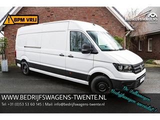 Volkswagen Crafter 2.0 TDI 177PK Automaat L4H3 NAVI | LEDER | APPLECARPLAY/ANDROID AUTO | TREKHAAK