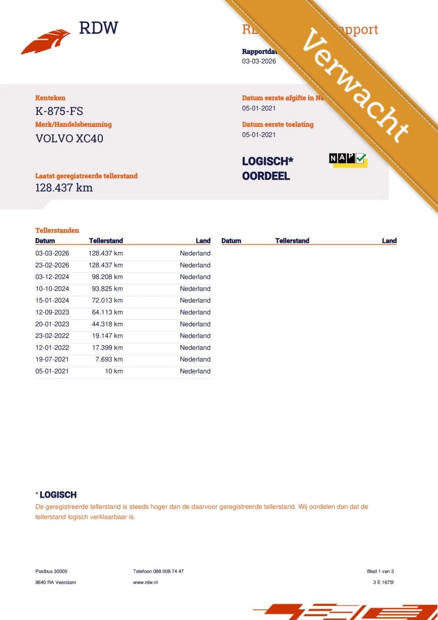 Hoofdafbeelding Volvo XC40