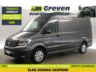 Volkswagen Crafter 2.0 TDI DSG HIGHLINE EXCLUSIVE L3H3 | FACELIFT MODEL | BPM VRIJ | NIEUW 3000KG TREKHAAK VIRTUAL ADAPTIVE CRUISE LED 140PK CARPLAY 17"LMV