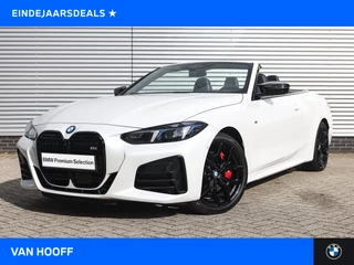 BMW 4 Serie Cabrio M440i xDrive High Executive Automaat / Trekhaak / Air Collar / Adaptieve LED / M Adaptief onderstel / Comfort Access / Parking Assistant Plus / Stuurverwarming