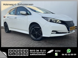 Hoofdafbeelding Nissan Leaf Nissan Leaf e+ 62 kWh Adapt.Cruise Stoel/Stuurverw + Achter Led Nav/Cam 60kwh 59kWh
