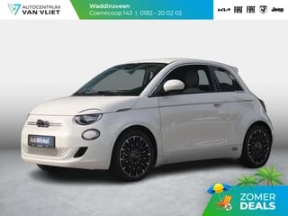 Fiat 500e 3+1 Icon 42 kWh | Uit voorraad leverbaar | Pack Winter | 17" | Style Pack |