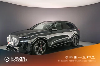 Hoofdafbeelding Audi SQ6 Audi SQ6 e-tron Edition One 490PK | Pano | B&O | Top-View | Head-Up | 21-Inch | Matrix | Carbon | MMI Pro | Stoelverwarming Voor + Achter |