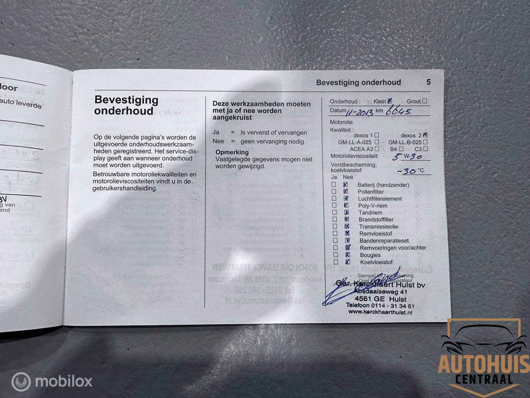 Hoofdafbeelding Opel Zafira
