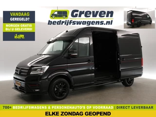 Volkswagen Crafter 2.0 TDI DSG HERO EDITION L3H3 140PK | FACELIFT MODEL | BPM VRIJ | NIEUW 3000KG 2XSCHUIFDEUR TREKHAAK VIRTUAL ADAPTIVE CRUISE LED CARPLAY 17"LMV