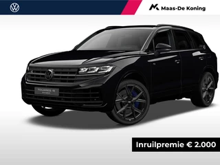 Hoofdafbeelding Volkswagen Touareg Volkswagen Touareg R Edition 3.0 eHybrid 462 pk 8 versn. DSG · Comfort pakket · Nachtzichtassistent (night vision) · Opberg pakket · Trekhaak inclusief aanhangermanoeuvreerhulp 'trailer assist'