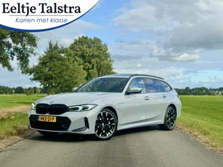 BMW 330e Touring M-sport|Pano|Elektr. haak|NL-auto|Brooklyn Grau|Nieuw!