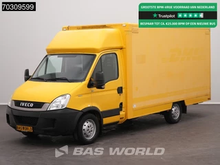 Iveco Daily 35S11 Automaat Luchtvering Zijdeur Bakwagen Meubelbak Koffer Verkoopwagen