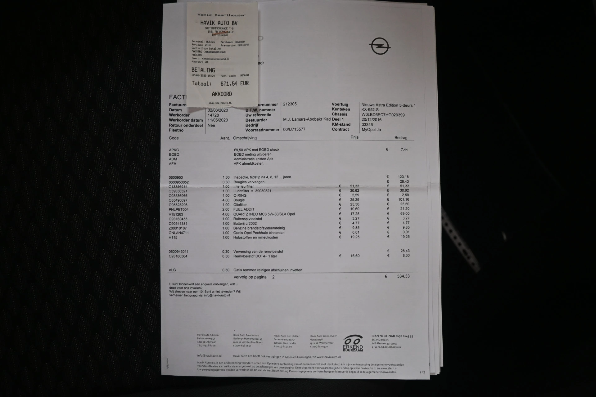 Hoofdafbeelding Opel Astra