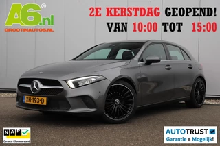 Mercedes-Benz A-klasse 180 d Business Solution Limited Automaat Half Leder Full LED Sportstoelen Widescreen Carplay Android Navigatie Achteruitrijcamera Clima Cruise 19 inch AMG Look Velgen Nieuwe Banden! Stoelverwarming