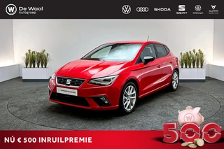 SEAT Ibiza 1.0 EcoTSI 95pk FR | Full LED Koplampen, Parkeersensoren V+A, AppleCarplay/AndroidAuto |