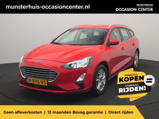 Ford Focus Wagon 1.0 EcoBoost Trend Edition Business - Occasion Lease vanaf €454 p/m - RIJKLAARPRIJS - Achteruitrijcamera - Cruise Control - Trekhaak