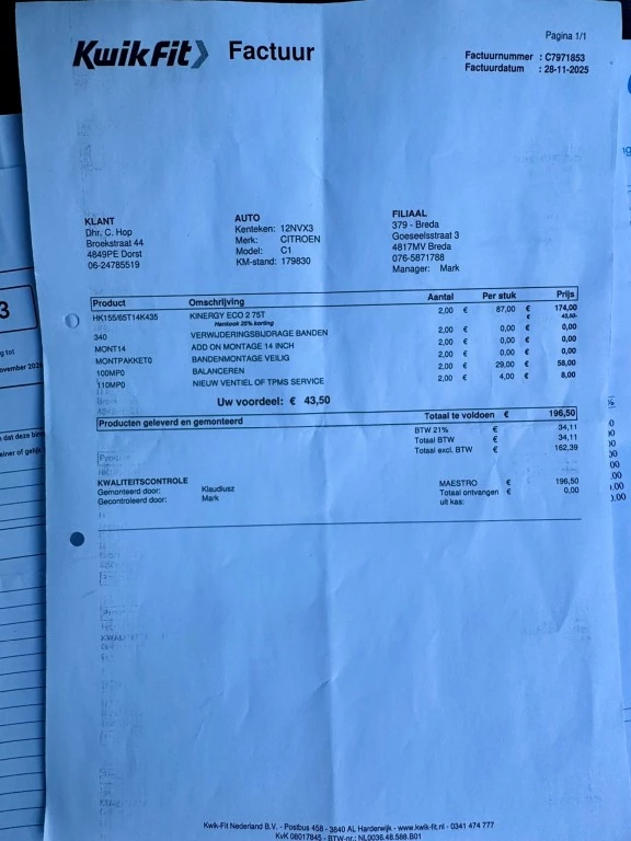 Hoofdafbeelding Citroën C1