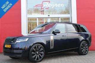Land Rover Range Rover 4.4 V8 P530 SV LWB AWD AUTOMAAT | PANORAMISCH SCHUIF/KANTEL DAK | MEESTURENDE ACHTERAS | ELEKTRISCH WEGKLAPBARE TREKHAAK | SV INTERIEUR FIRST CLASS CABIN PACK (TWEE VOLLEDIG VERTELBARE ACHTERSTOELEN MET SCHERMEN EN KOELKAST) (RSE) | 23" OBLIVN VELGEN | LUCHTVERING | MASSAGE FUNCTIE OP ALLE STOELEN INCL. VERWARMING EN KOELING | VOORRUIT/STUUR VERWARMING | PRIVACY GLASS | LEDEREN BEKLEDING SEMI ANILINE/EBONY | ADAPTIVE CRUISE CONTROL | ALLE STOELEN ELEKTRISCH VERSTELBAAR 24 VOUDIG | 360° CAMERA | HEMELBEKLEDING LEDER EBONY | DODEHOEK DETECTIE | HEAD UP DISPLAY | SOFT CLOSE PORTIEREN | DRAADLOZE APPLE CARPLAY/ANDROID AUTO | DRAADLOZE TELEFOONLADER | SFEER VERLICHTING |