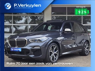 BMW X5 XDRIVE45E M SPORT | DRIVING PROFF. | PANORAMA | 360 CAMERA | SPORTSTOELEN | LASER | TREKHAAK |