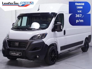 Fiat Ducato 2.2 MultiJet 140 pk L3H2 Black&White Edition Airco Cruise Control, 18" LMV Zwart, Sidebars, Zonneklep, 3-Zits Nieuw