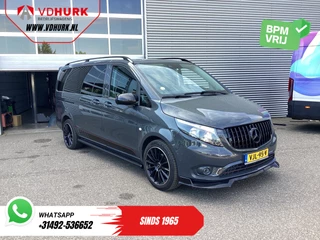 Mercedes-Benz Vito 116 CDI Aut. DC Dubbel Cabine Leder/ Stoelverw./ 19” LMV/ Glaslook/ Camera/ Navi/ PDC/ Trekhaak/ Cruise