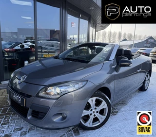 Renault Mégane Coupé-Cabriolet 1.4 TCE Dynamique 131PK | BOMVOL | Nette Staat! | NL Auto | Xenon | Leer | Stoelverwarming | Elektrische Stoel met Geheugen | Keyless Entry | Parkeersensoren Voor en Achter | Cruise Control | Climate Control | Navigatie | 2 Sleutels | Laatste eigenaar heeft de auto 10 jaar in bezit gehad | NAP Logisch | Ingeruild bij de Dealer |
