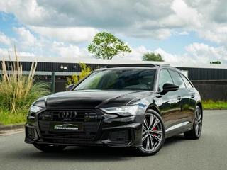Audi A6 Avant 55 TFSI e quattro S-Line Competition|Panoramadak|B&O|RS- Seats|Diamond Stitching|Air quality pakket|Carbon interieur|Trekhaak|Camera 360°|Keyless|Sfeerver.|