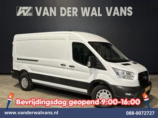 Ford Transit 2.0 TDCI 130pk L3H2 Euro6 Airco | Camera | Navigatie | Apple Carplay | Cruisecontrol | Stoelverwarming Android Auto, Verwarmde voorruit, Parkeersensoren, Bijrijdersbank