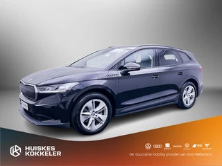 Hoofdafbeelding Škoda Enyaq iV Skoda Enyaq 60 Selection 180pk Automaat Adaptive cruise control, Navigatie, Achteruitrijcamera, LED verlichting, Parkeersensoren, Airco, DAB, Radio, App connect, Keyless start