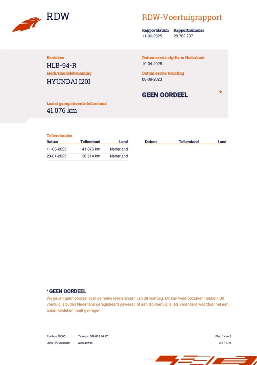 Hoofdafbeelding Hyundai i20