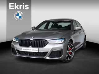 BMW 5 Serie 545e xDrive | High Executive | Parking Pack | Verwarmd Stuurwiel | Comfort Access | Soft Close | Schuif-/kanteldak | Stoelverwarming | Head-Up Display | Harman Kardon